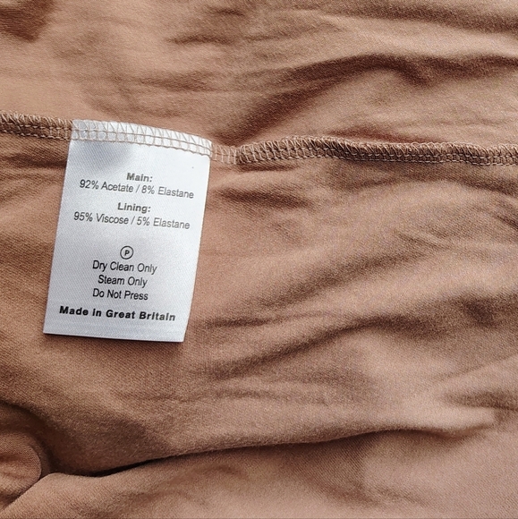 Tiffany Rose Maternity Francesca Dress Elegant Blush French Jersey, size12-14,L. - Picture 16 of 17